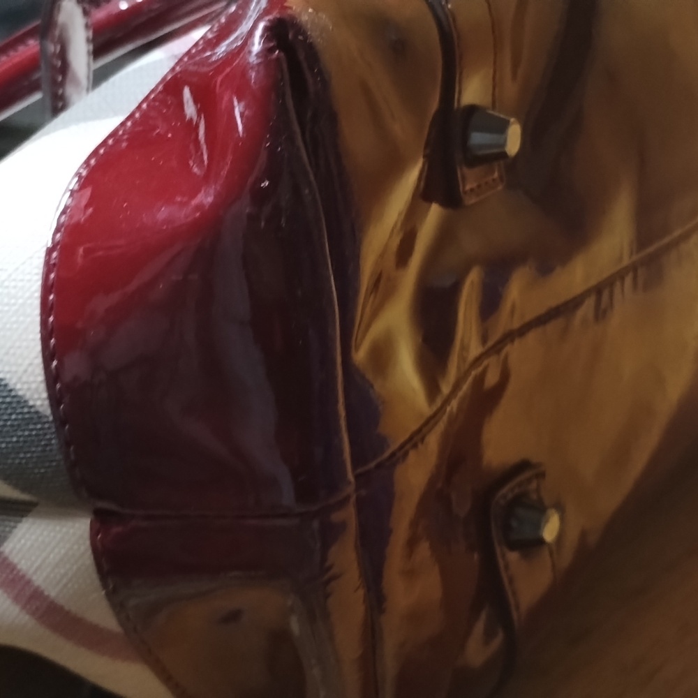 Burberry Denham Plaid Tote EUC - Picture 5 of 15